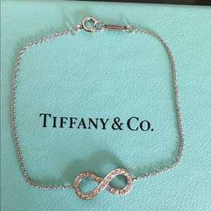 Tiffany & Co. diamond infinity bracelet