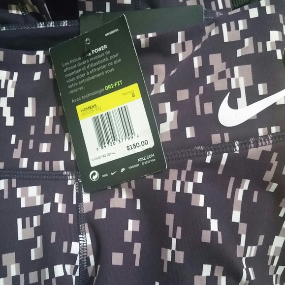 NWT Nike Training Tight Leggings Digital Camo - Picture 5 of 8