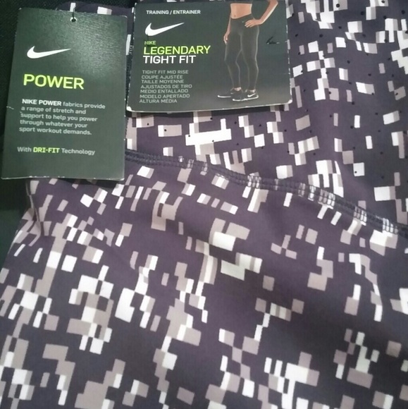 NWT Nike Training Tight Leggings Digital Camo - Picture 6 of 8