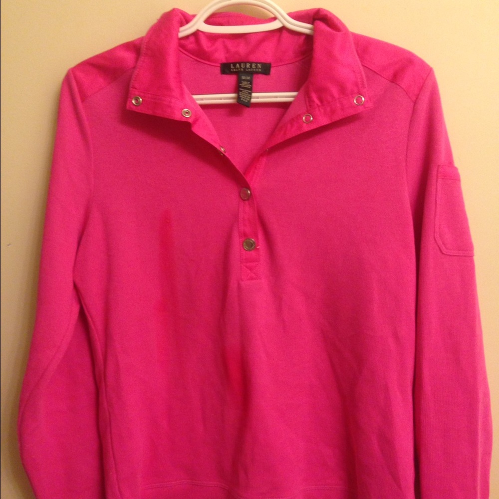 Hot Pink Ralph Lauren Button Down