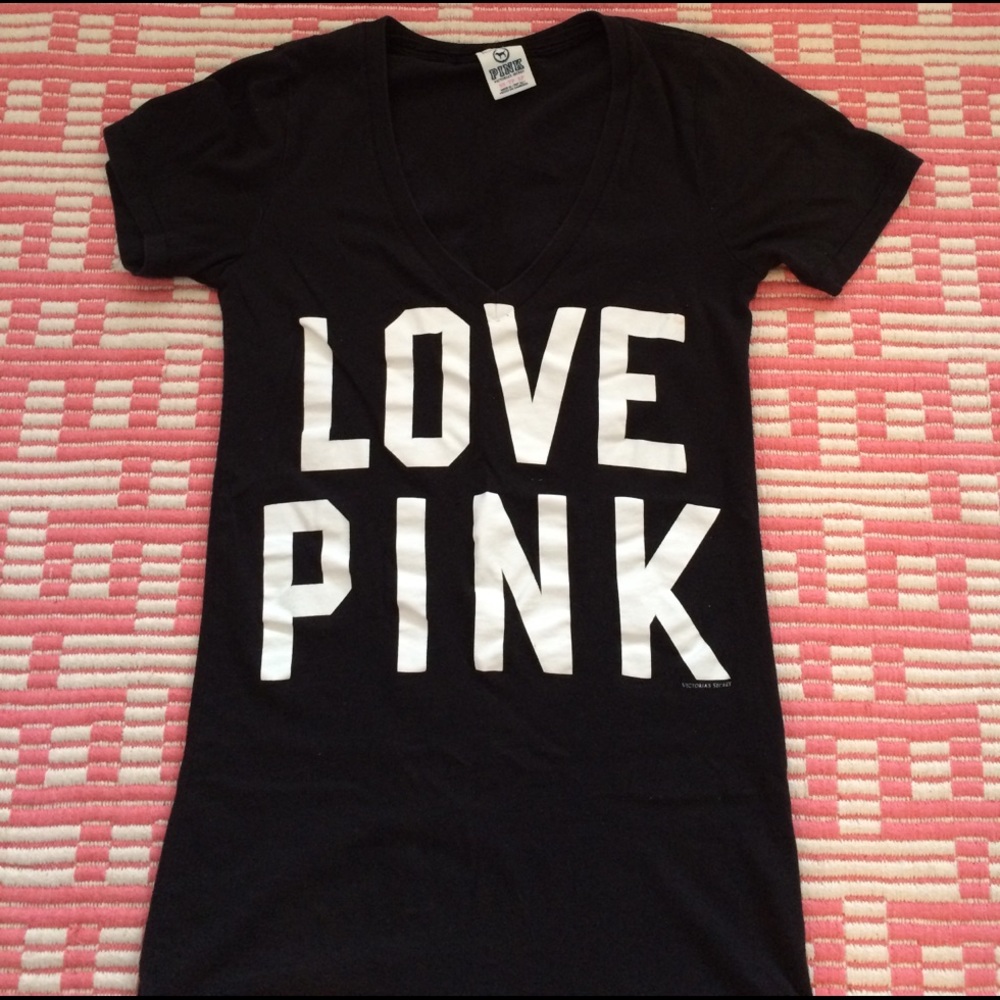 PINK V-neck