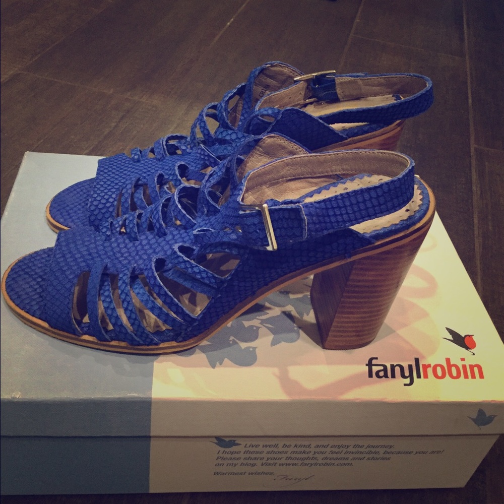 Faryl robin stacked heels
