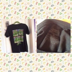 Black Ninja Turtles t shirt size medium