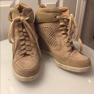 French Connection Wedge Sneakers