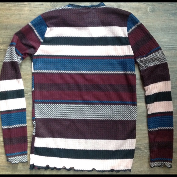 NWT Striped Multi-Color Top - Picture 4 of 4