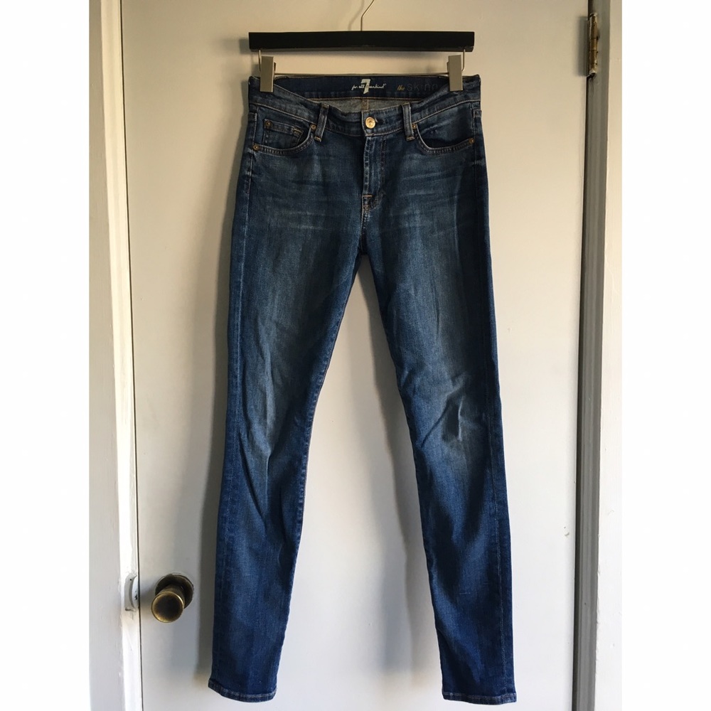 7 for All Mankind Skinny Jeans.