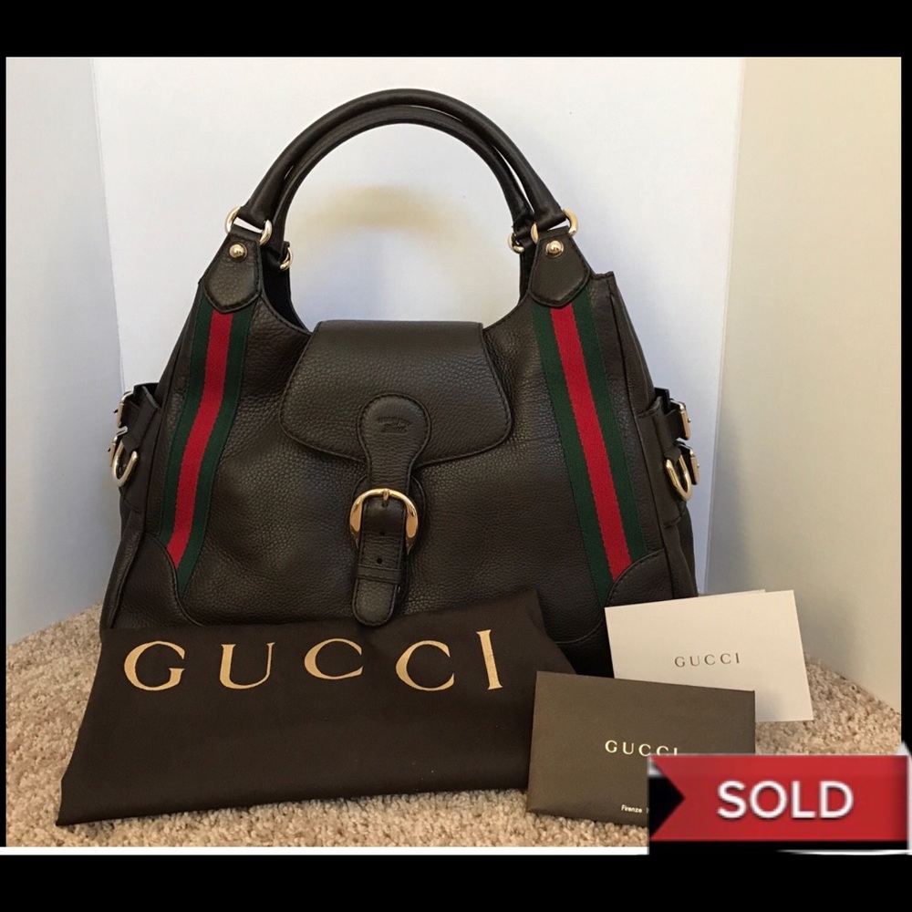 Gucci Heritage Handbag NEW! Medium