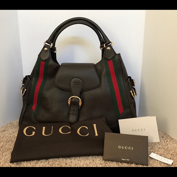 Gucci Heritage Handbag NEW! Medium - Picture 8 of 8