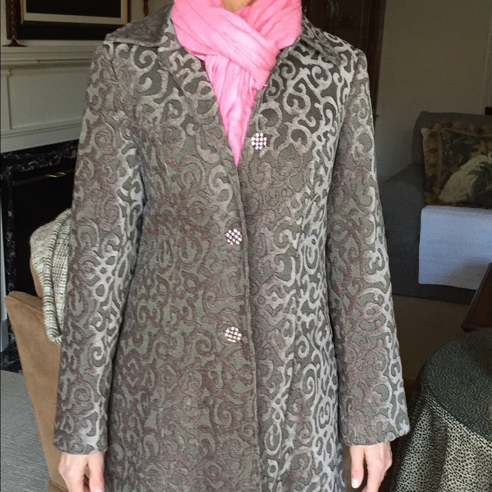 A coat that will add sparkle to your outfit.