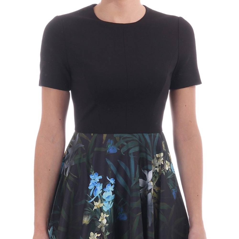 New Ted baker twilight caprine skater dress