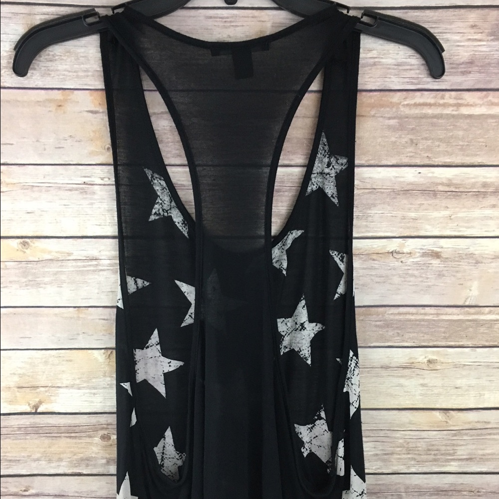 Forever 21 Star Pattern Racerback Tank Top - Picture 3 of 5