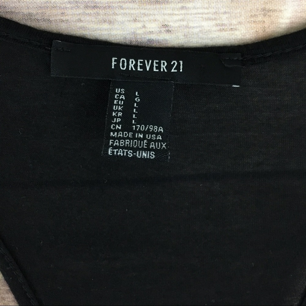 Forever 21 Star Pattern Racerback Tank Top - Picture 5 of 5