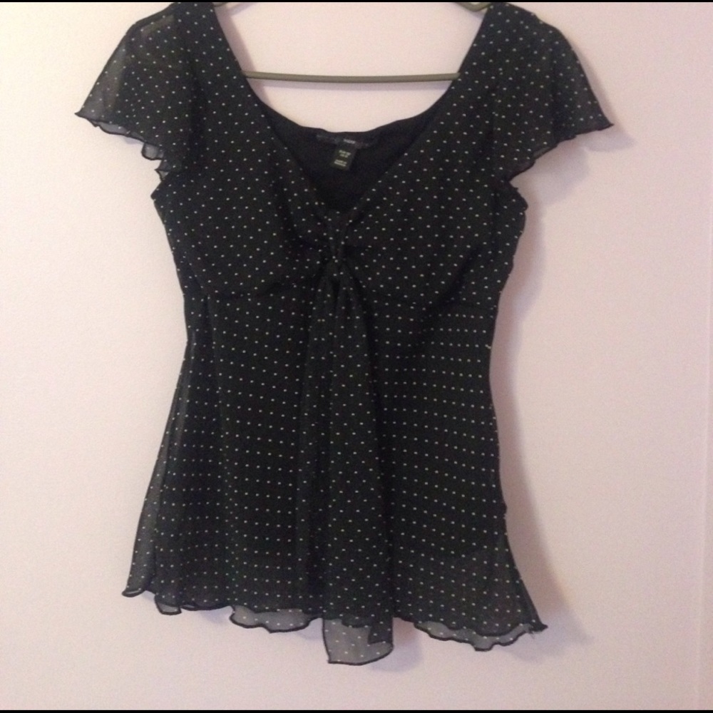 Polkadot blouse