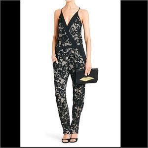 Diane von Furstenberg Floral Lace Jumpsuit, NWT