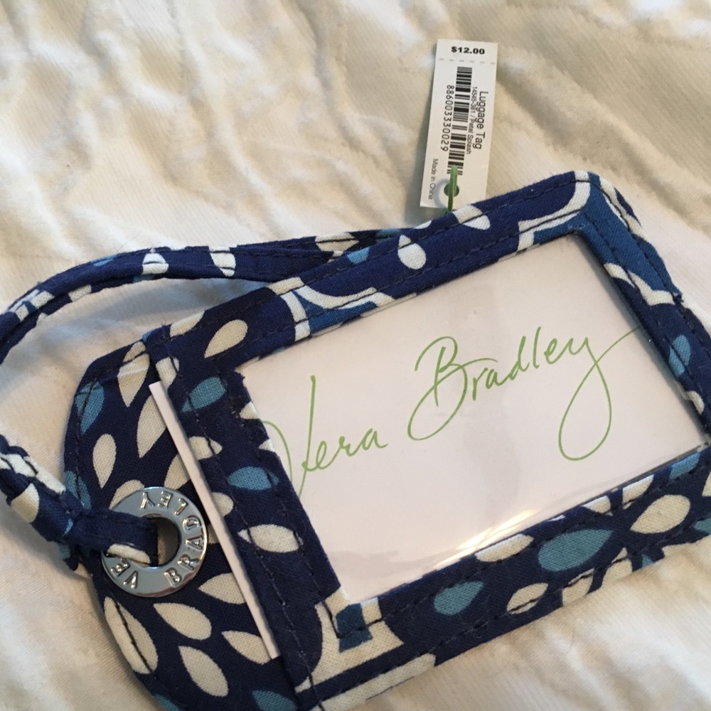 NWT Vera Bradley luggage tag