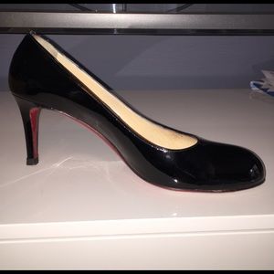Christian Louboutin Simple Pump Black Patent Calf