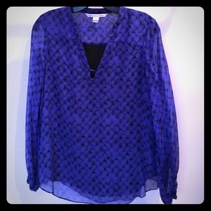 DVF 100% silk