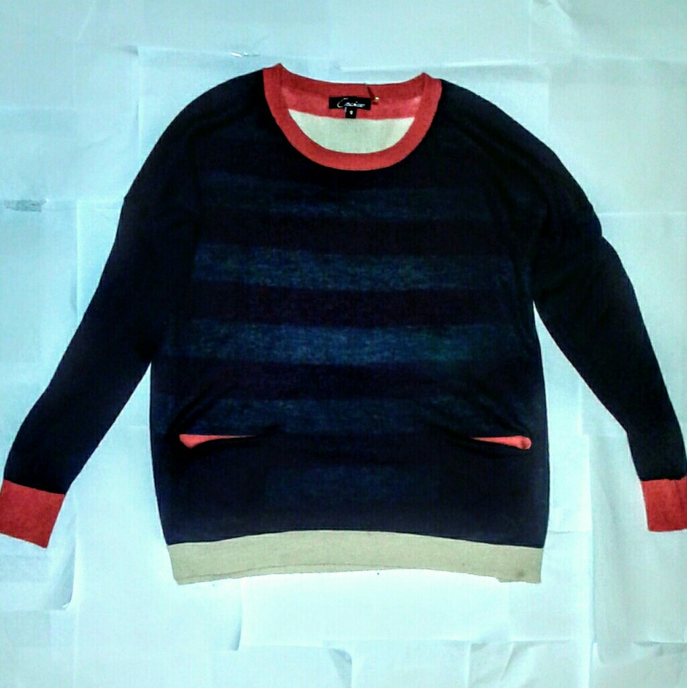 Semi-Sheer Soft! Sweatshirt Small