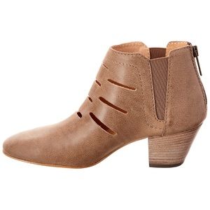 Aquatalia freida cutout leather bootie