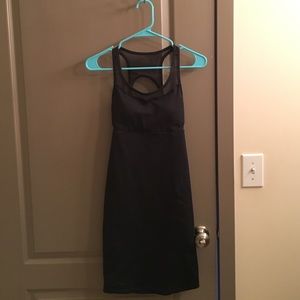 Fabletics black slimming dress. XS (US size 4).