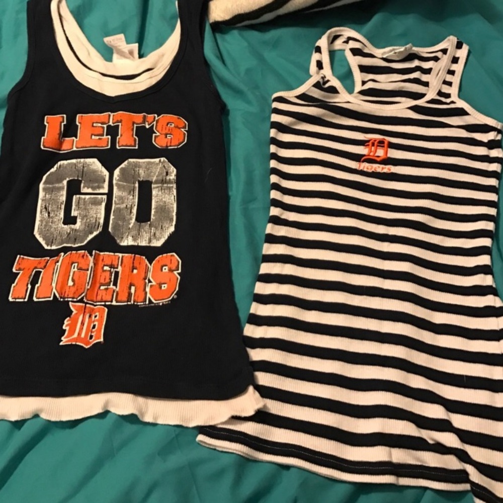 Bundle for tanks, bathing suit, Michigan cropped