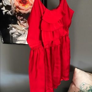 Red dress