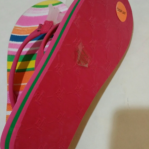 Authentic RALPH LAUREN FLIP FLOP SIZE 9 NWT - Picture 3 of 5