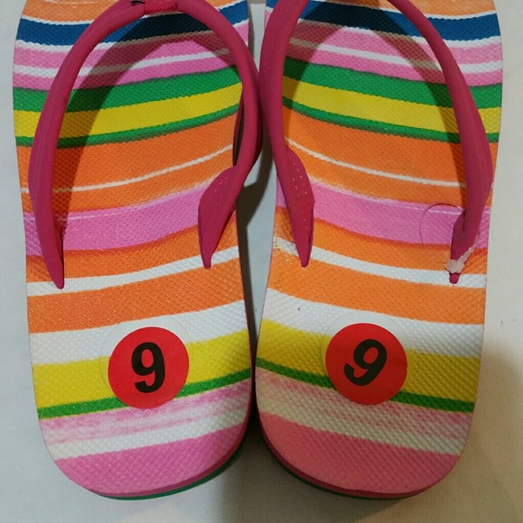 Authentic RALPH LAUREN FLIP FLOP SIZE 9 NWT - Picture 4 of 5