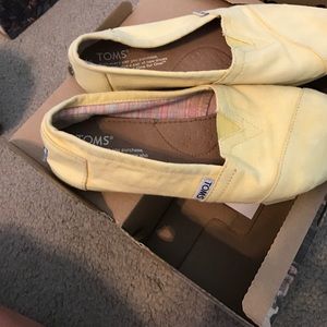 Yellow classic palmetto TOMS