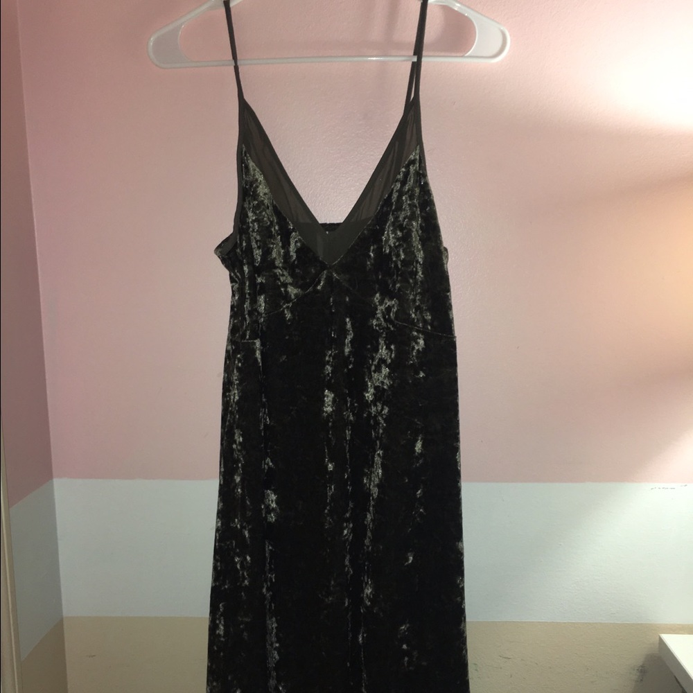 velvet dress