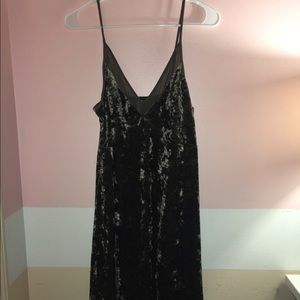velvet dress