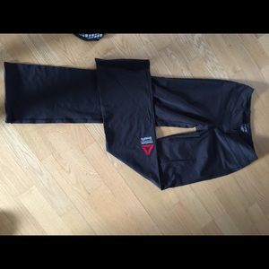 Reebok crossFit yoga pants -- hemmed