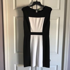 Black and White Ann Taylor Loft dress, size 4.