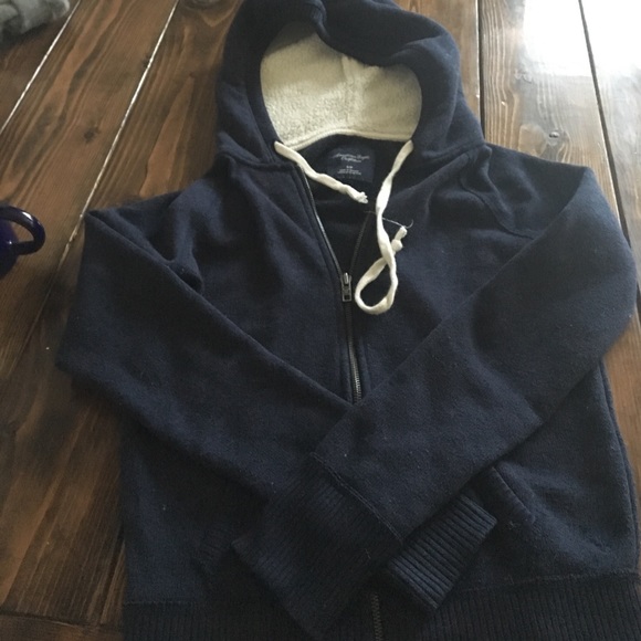 American Eagle Outfitters Tops - American Eagle navy hoodie