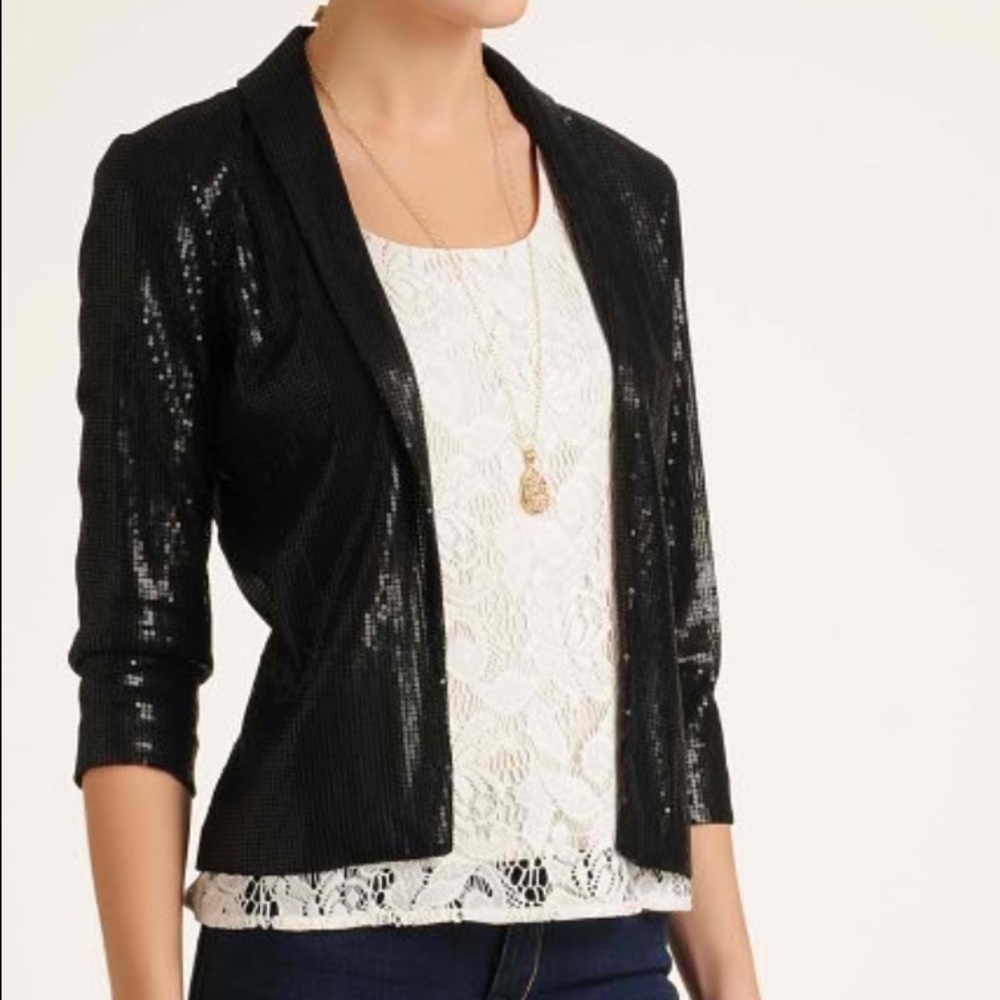 Michael Stars Sequin Blazer