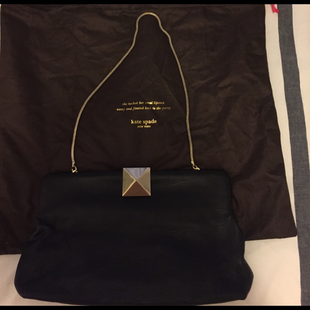 Kate Spade black purse/clutch
