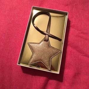 MK Gold Star Bag Charm