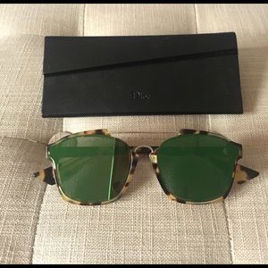 Christian Dior abstract sunglasses w receipt
