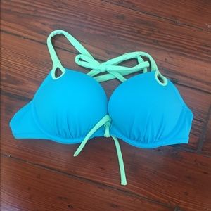VICTORIA SECRET BOMBSHELL BATHING SUIT.