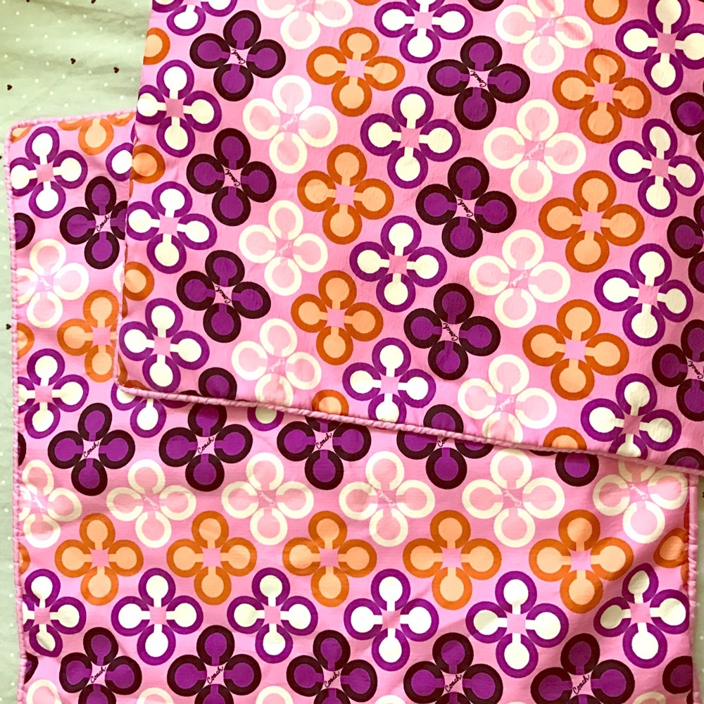 Coach pillow case shams