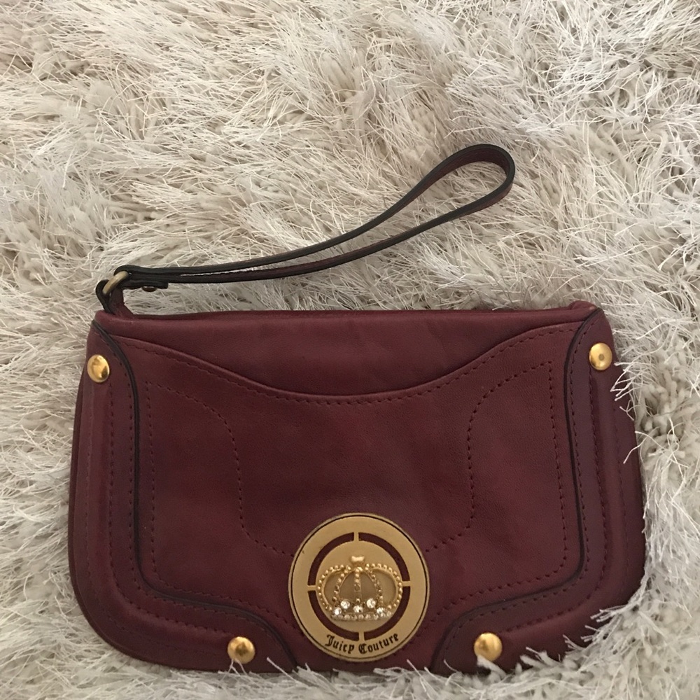 Juicy Couture Leather Wristlet