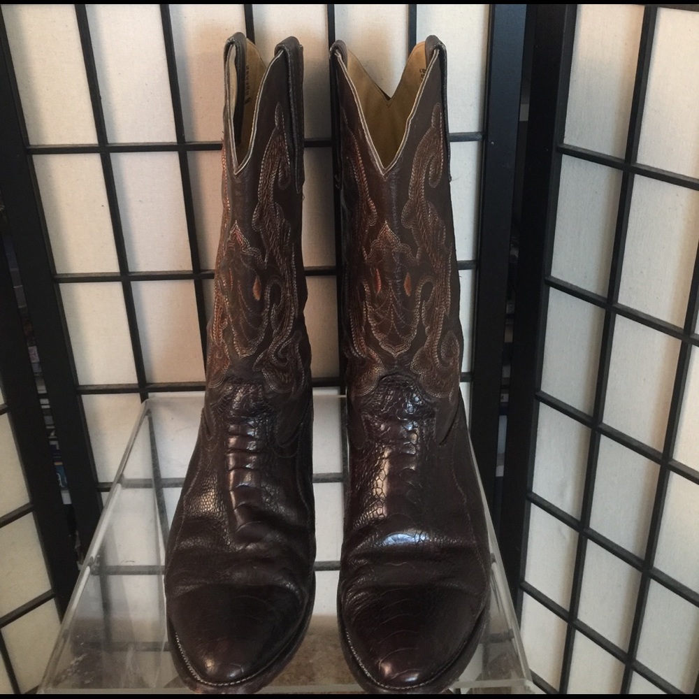 Circle G western brown boots