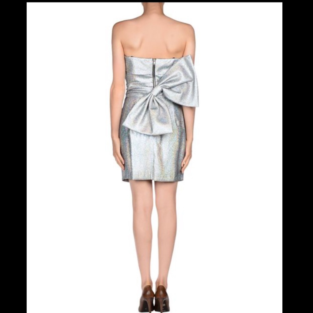 Milly Metallic Bow Dress.