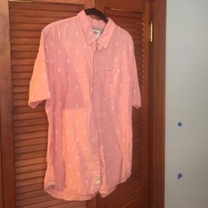 VANS short sleeve Hawaiian cotton shirt