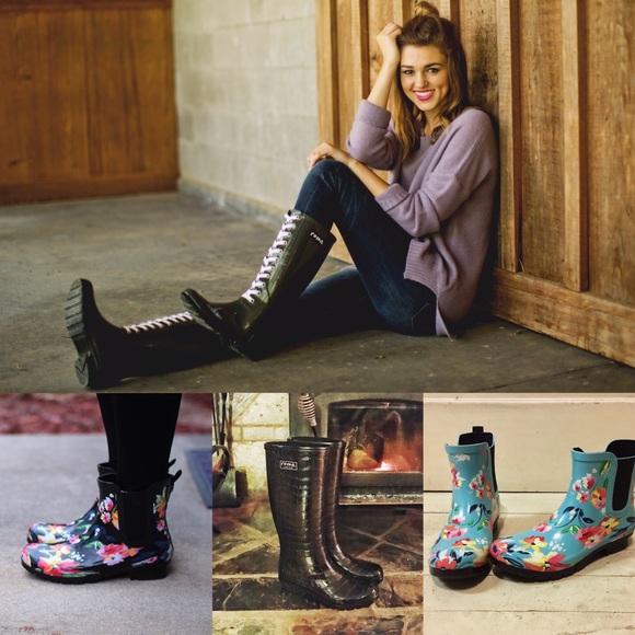 Roma Boots | Shoes | Sadie Robertson Roma Opinca Laceup Rain Boots ...