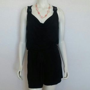 Bebe Black Romper