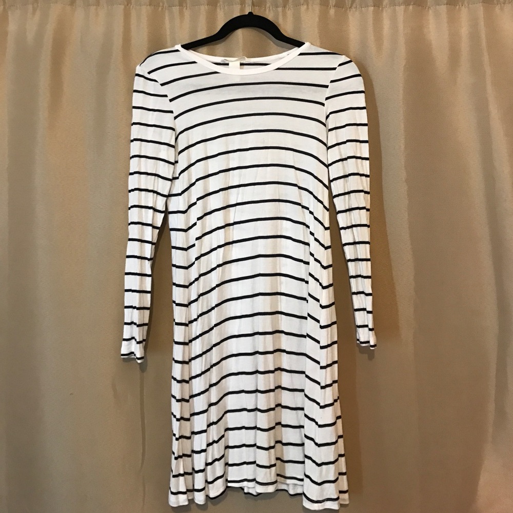 /H&M basic/ striped dress