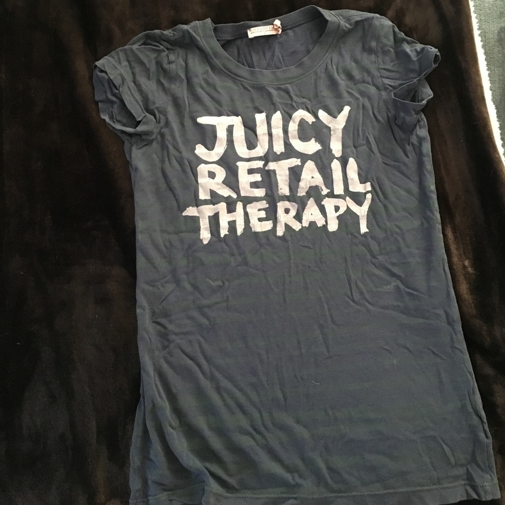 Juicy couture retail therapy t shirt