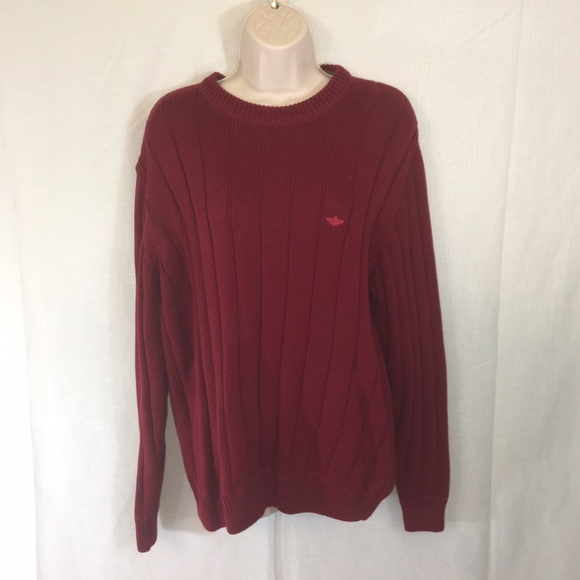🔥Red Dockers V-Neck Sweater-L🔥 - Picture 2 of 5