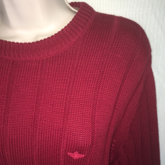 🔥Red Dockers V-Neck Sweater-L🔥 - Picture 4 of 5
